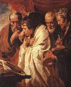 Jacob Jordaens The Four Evangelists oil